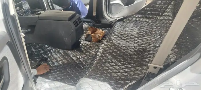 تلبيس تنجيد كراسي ارضيات السياره تفصيل جاهز وطني جلد مخمل 15