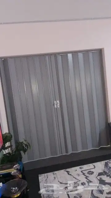 تركيب باب سحب. تركيب باب كرديون . تركيب باب بلاستيك. باب جلد 4