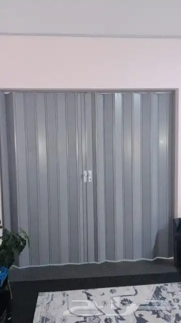 تركيب باب سحب. تركيب باب كرديون . تركيب باب بلاستيك. باب جلد 5