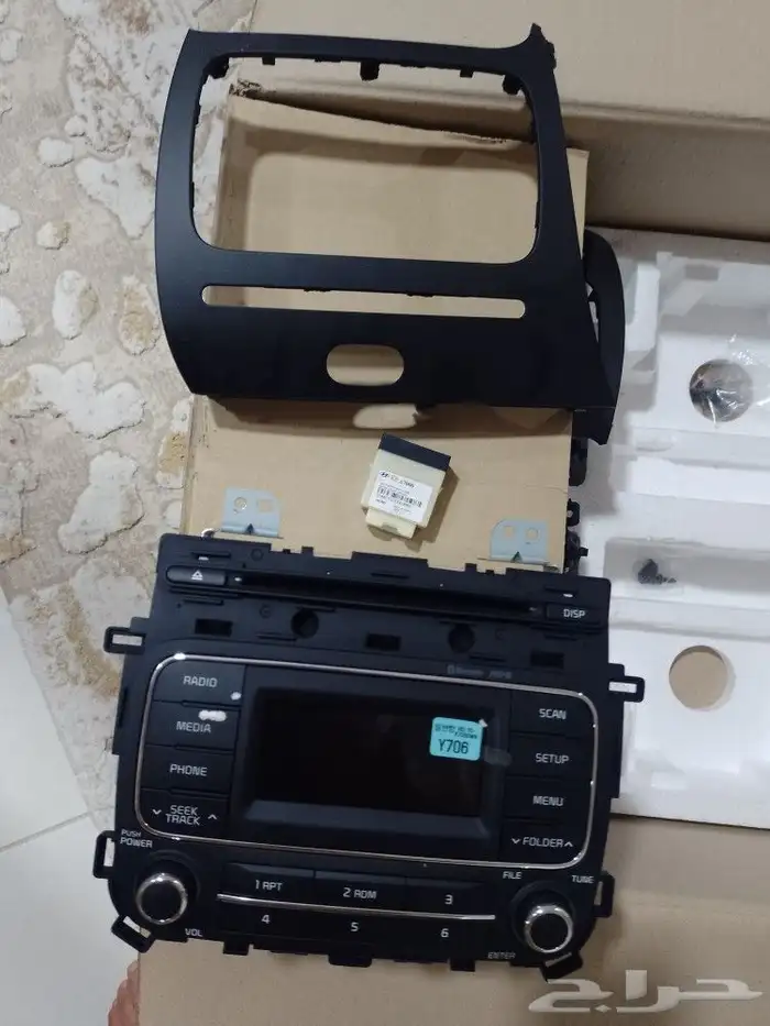 مسجل كيا سيراتو جديد وكاله مع الديكور و USB 6