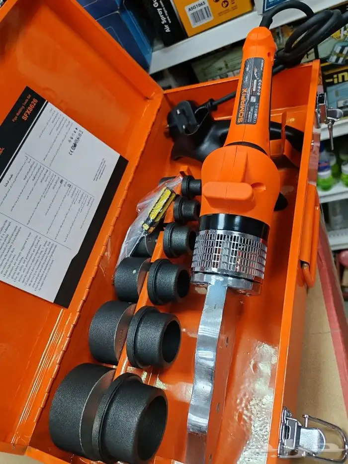 مكينه لحام مواصير سباكه PVC 2