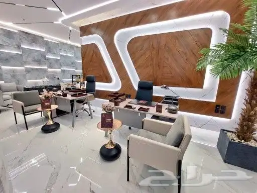 مكاتب مؤثثة بالكامل للإيجار في العليا طريق الملك فهد 4