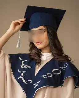 عبايات تخرج حسب الطلب وشاحة تخرج 5