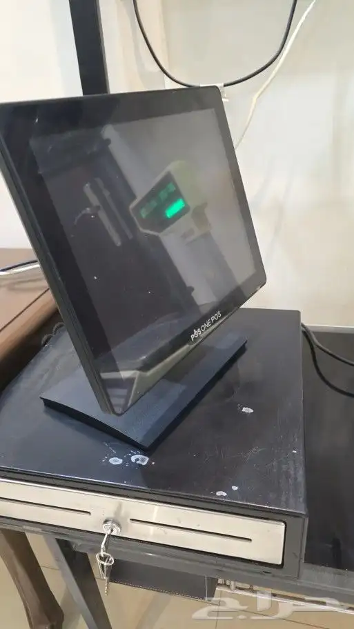 كاشير لمس ودرج وطابعه وبرنامج بضمان سنتين 2