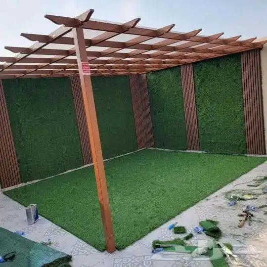 مضلات سواتر برجولات ديكورات اصباغ بديل خشب بديل رخام عشب ص 15