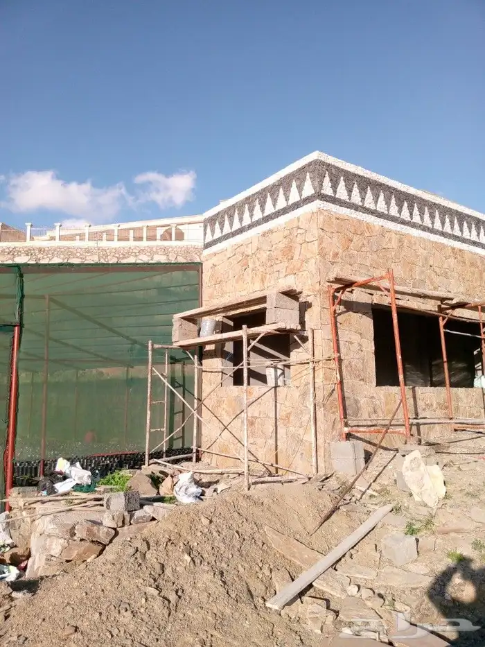 معلم حجر تلبيس وبنيان وربراب ارضي وممرات 6