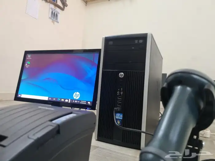 جيهاز كمبيوتر وكاشير مع كامل اغراضة 8