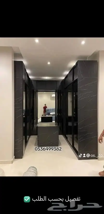 تفصيل على حسب الطلب دولاب ملابس خزائن و مطبخ المنيوم 2