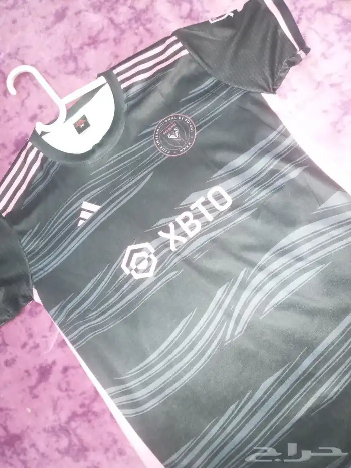 تيشيرت انتر ميامي الاسود جديد 7