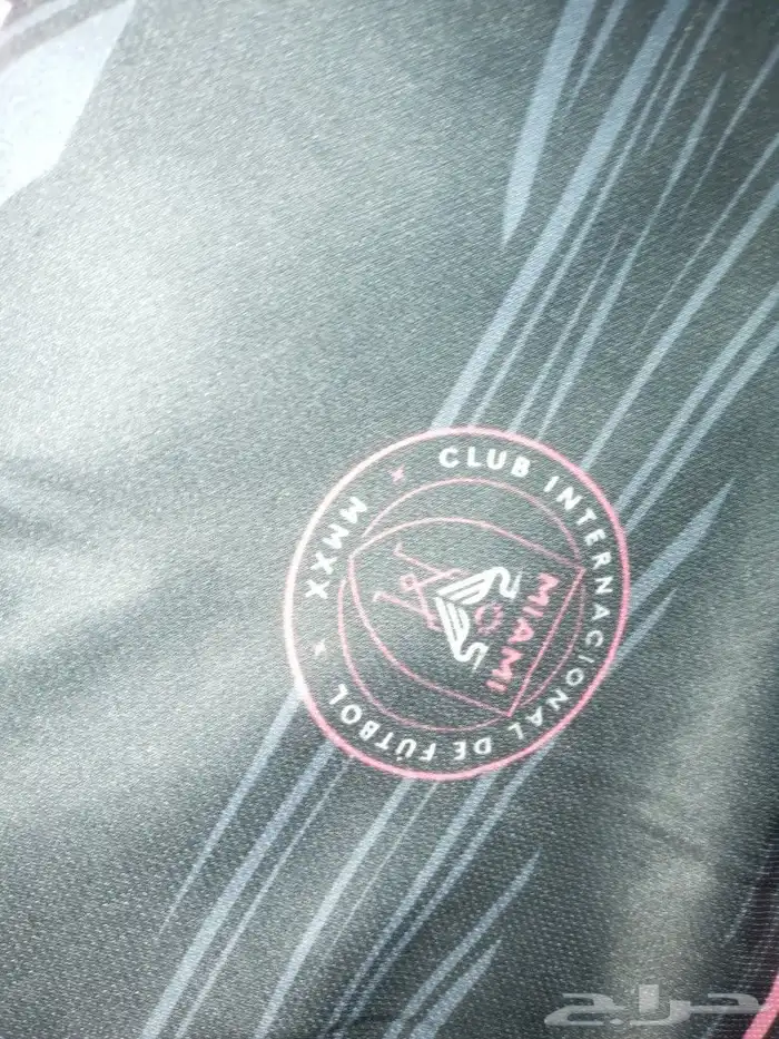 تيشيرت انتر ميامي الاسود جديد 5