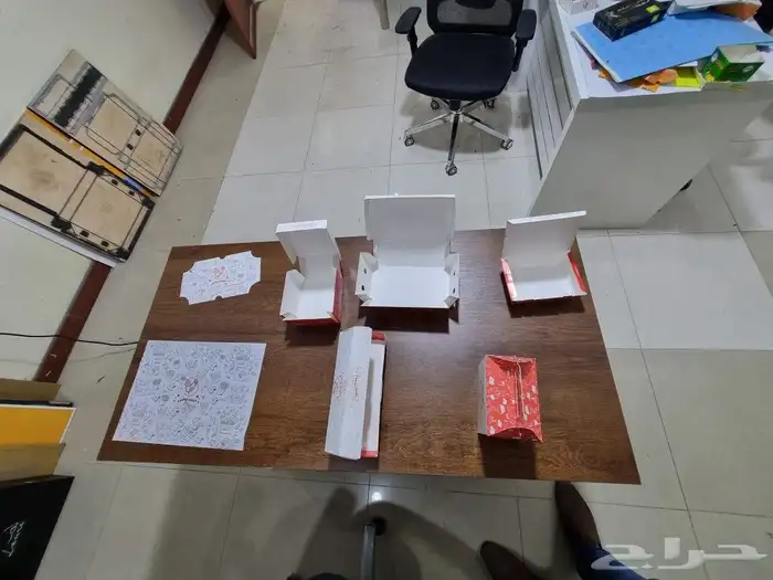 طباعة باكيجينق للمطاعم طباعة علب بروست برغر كودو ورق سندويش 1