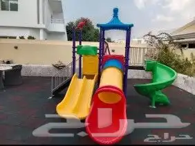 مراجيح حدائق خارجية للأطفال والكبار جودة ممتازة جديد بالكرتو 14