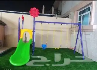 مراجيح حدائق خارجية للأطفال والكبار جودة ممتازة جديد بالكرتو 17