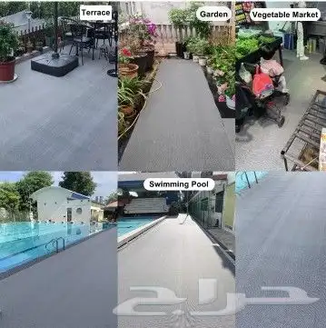 أرضيات بلاستيك PVC غير قابل للانزلاق 3