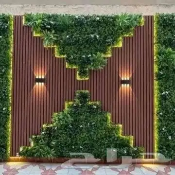 عمل شلال صناعي تكلفه معقوله جدا عمل نافوره مضيئه 7