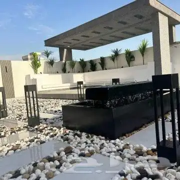 عمل شلال صناعي تكلفه معقوله جدا عمل نافوره مضيئه 9