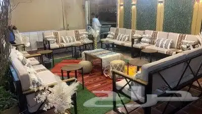 تاجير جلسات وطاولات 0