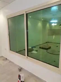 الا لمونيوم سرايا عادي باب وشباك مح زجاج دبل بالرياض 5