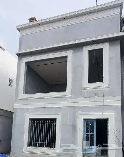 ديكورات خارجيه تصميم الحجر الطبيعي بطحاء الرياض واسمنت الريا 5
