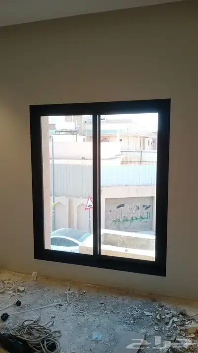 المنيوم ابواب حمام ابواب شبابيك المنيوم شغل ميا ميا 2