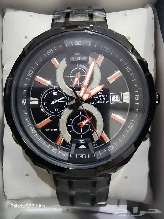 أرخص وأفضل ساعات كاسيو ايفيديس جديده بالكرتون لم تستخدم 2