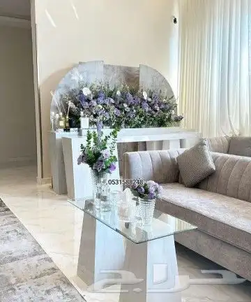 تاجير بكج كوشات بلون الوردي. والون الموف الرياض 0