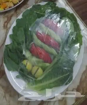 طبخ منزلي أسر منتجه كبسه حمراء _مندي. رز ودجاج صحن خضار 12