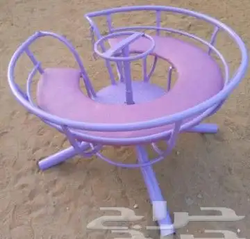 مرجيحه3 دواره زليغ مطاطه حديد بلاستيك كله في نطات مرجيحه م 1