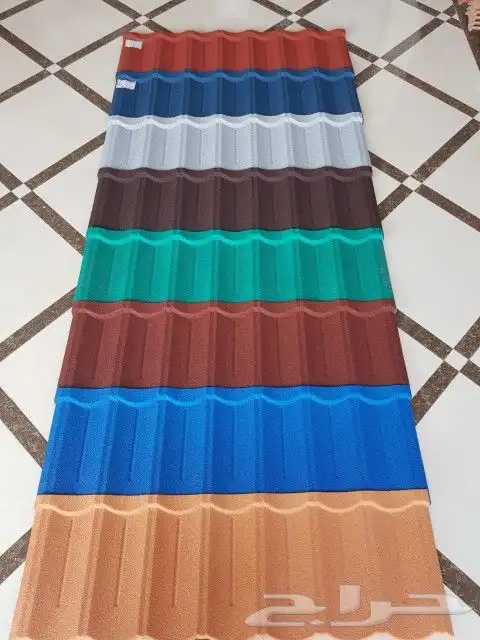 قرميد معدني وطني قرميد معني بحريني قرميد معدني كوري 0