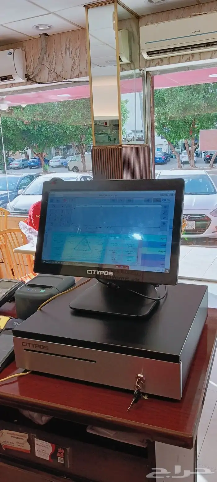 جهاز كاشير مطعم كاشير بوفيه كاشير كافي كاشير حلويات 0