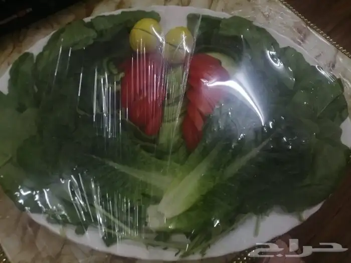 طبخ منزلي أسر منتجه كبسه حمراء _مندي. رز ودجاج صحن خضار 7