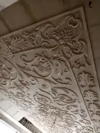 ديكورت دخاليه وحفر مغربي وجميعا الجبسيات بديل ارخام والخشب 8