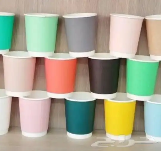 مطبعة طباعة أكواب كرتون وبلاستيك وبورسلان ورقية دبل وسنغل 9