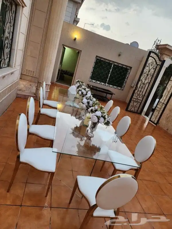 إيجار طولات طعام قزاز وخشب 5