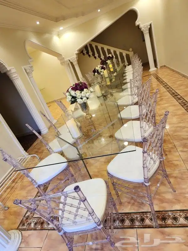 إيجار طولات طعام قزاز وخشب 6