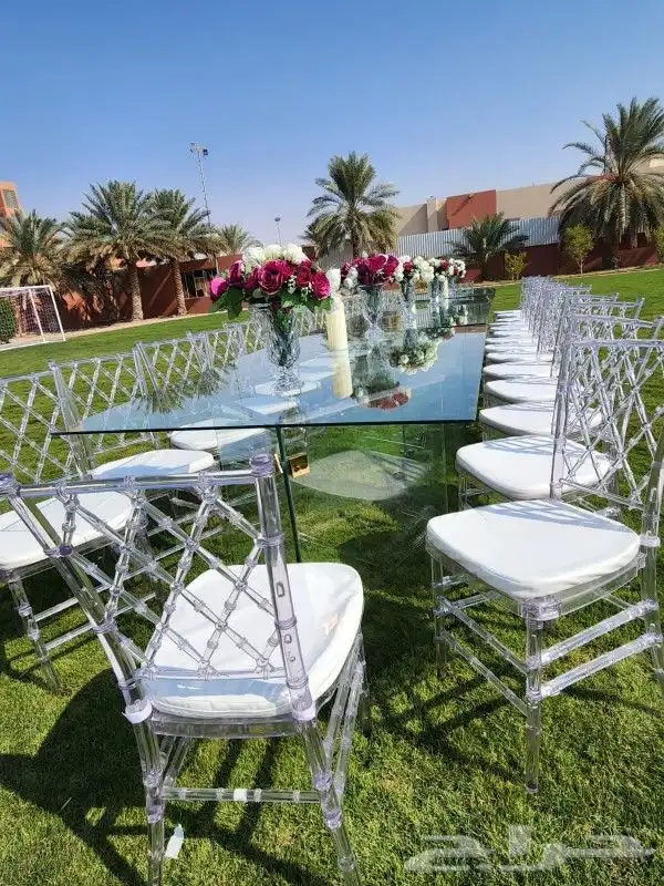 إيجار طولات طعام قزاز وخشب 3