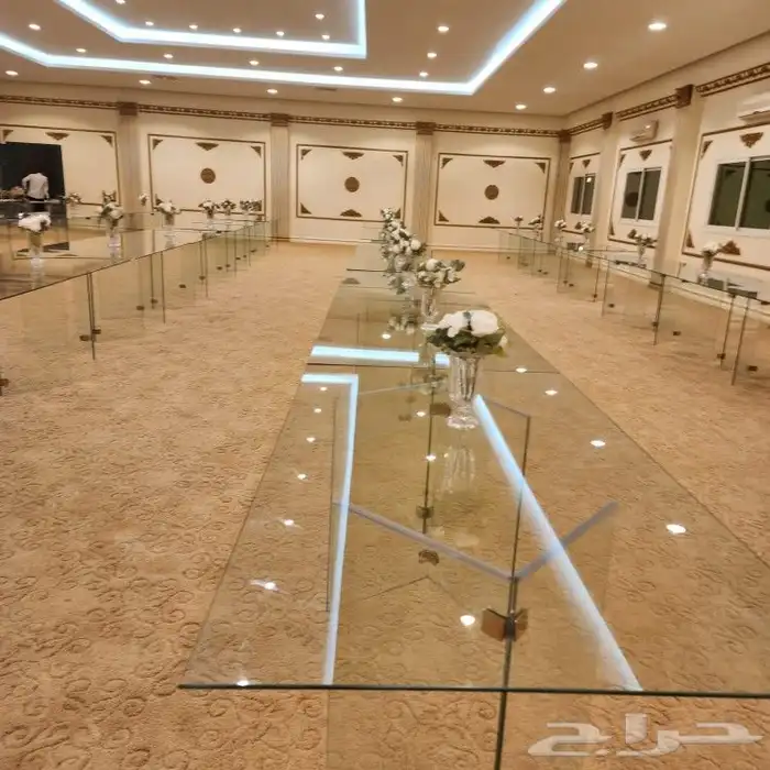 إيجار طولات طعام قزاز وخشب 2