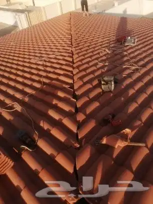 مركبين قرميد الاحساء تنفيذ أعمال القرميد المعدني 3