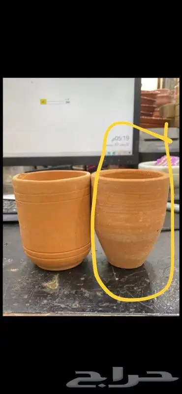 كاسات فخار حق شاهي وفي حق مويه 20