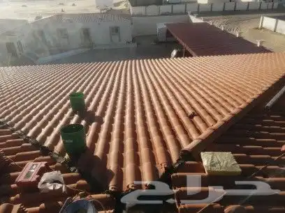 مركبين قرميد الاحساء تنفيذ أعمال القرميد المعدني 2