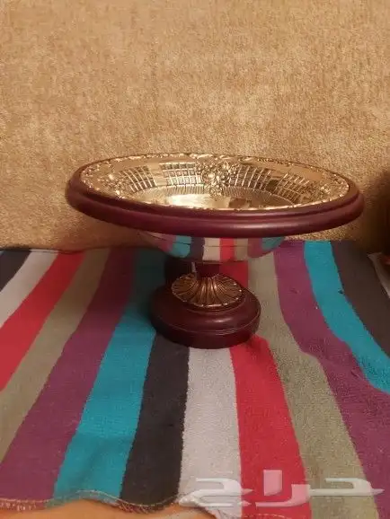 صحن حلاوه فواكه قديم تراث نوادر 0