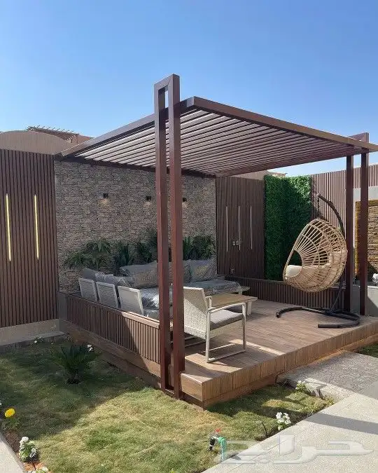 تصميم وتنسيق حدائق حديثه 5