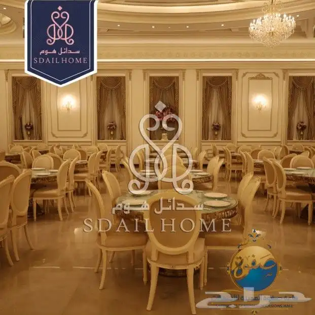 تأثيث قاعة الصفوة في المدينة المنورة 2