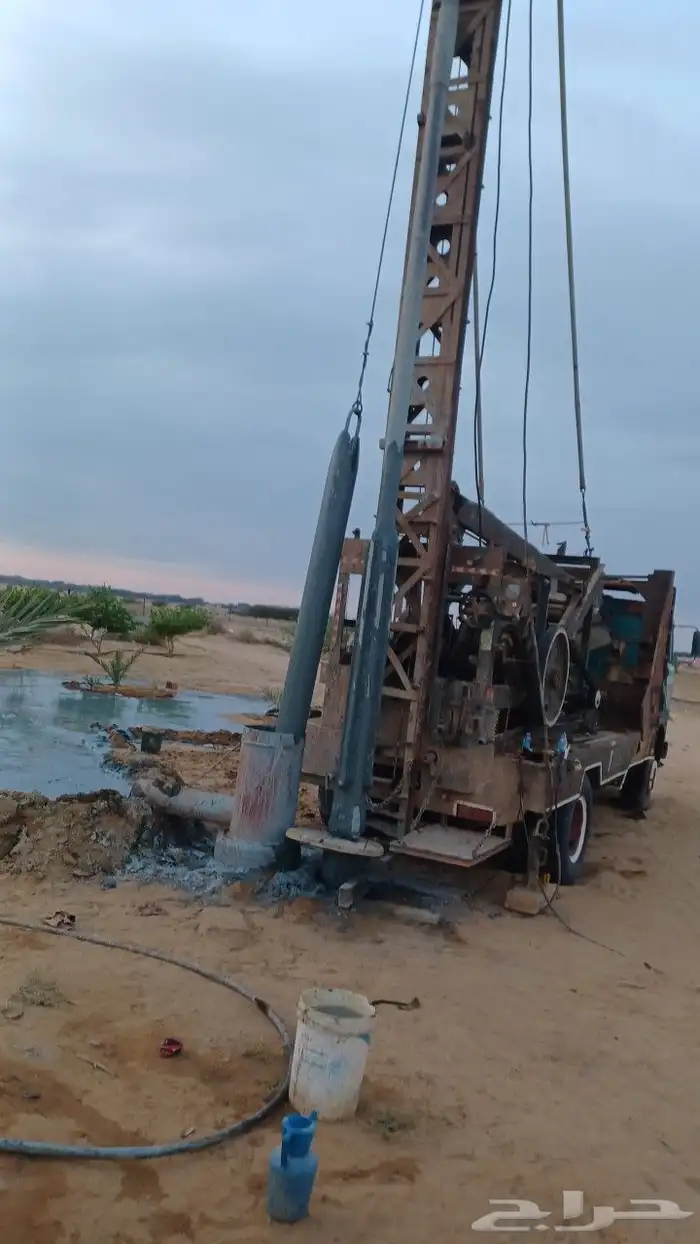 القوز القنفذة حفر أبار إرتوزيه وتنظيفها وجميع صيانة الأبار 3