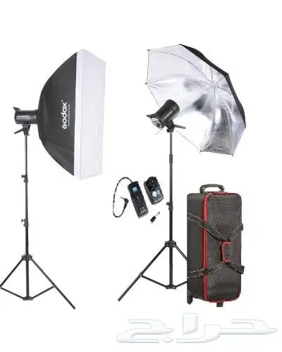 جدوكس SK400 2 طقم فلاش استديو 2 ستاند إضاءة (SK400IIV-KIT) 1