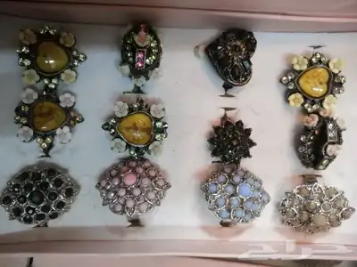 عدد 720 خاتم نسائي قديم مخزن بسعر مغري جدا 7