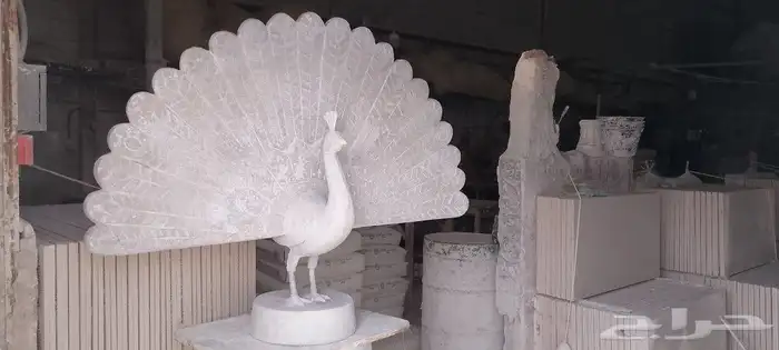 نحت مجسمات لكل الأغراض والوظائف الديكورية بخامات مختلفة 0