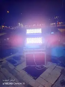 تاجير وتركيب اضاءة كشاف سيتي كلر ليازر بيم 0