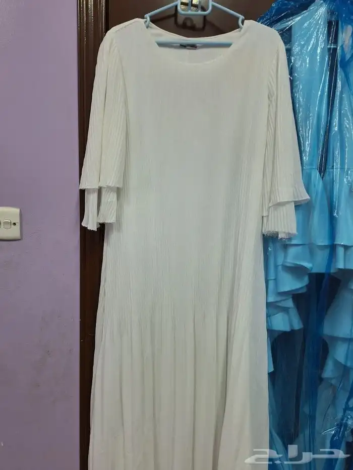 فستان ابيض تكسير 0