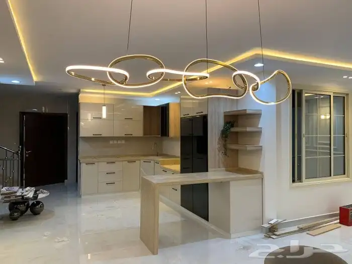 مطابخ خشب وصاج والمنيوم دواليب ملابس رخام صناعي 5